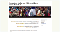 Desktop Screenshot of freinetmarseille8.com
